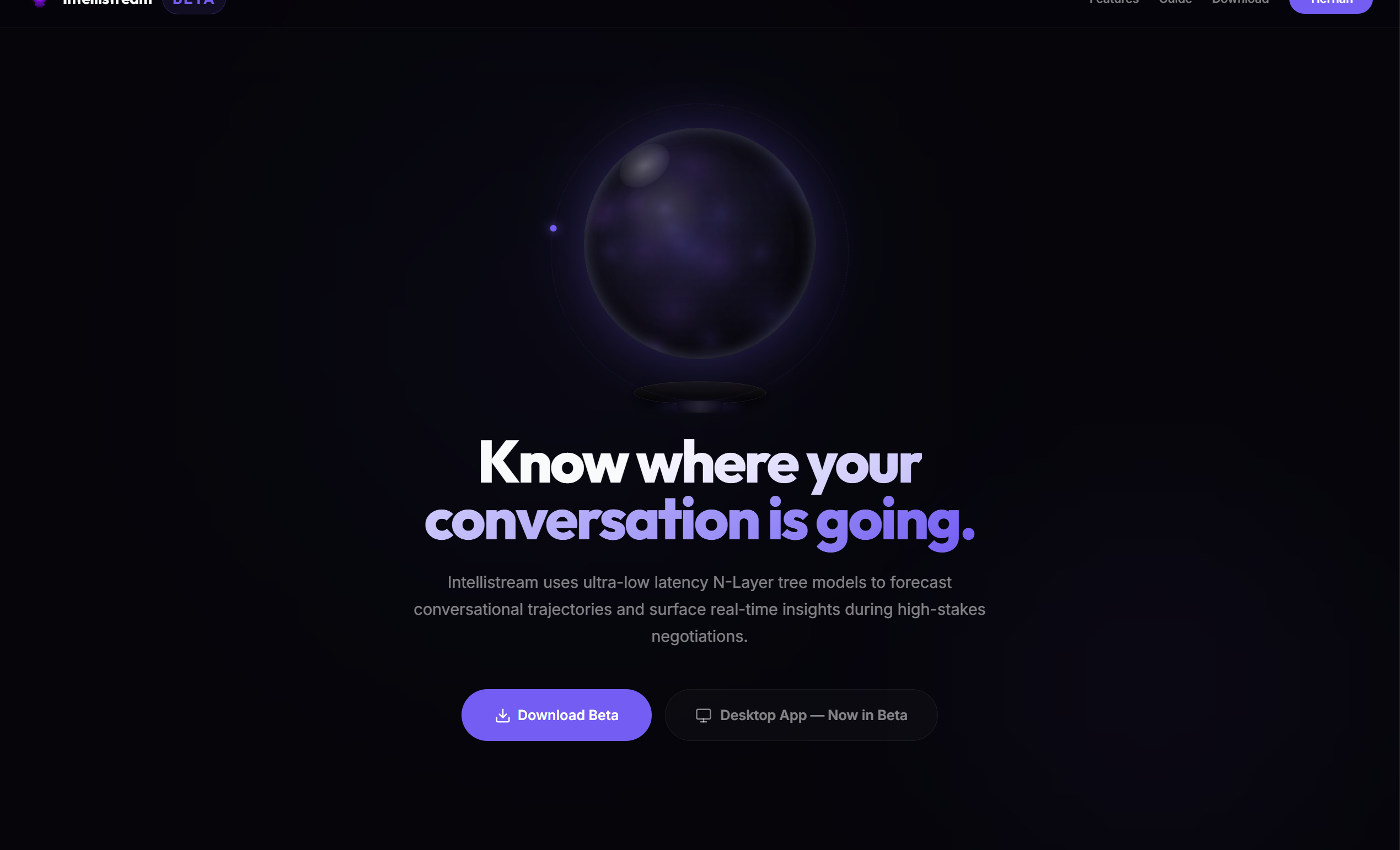 Intellistream screenshot